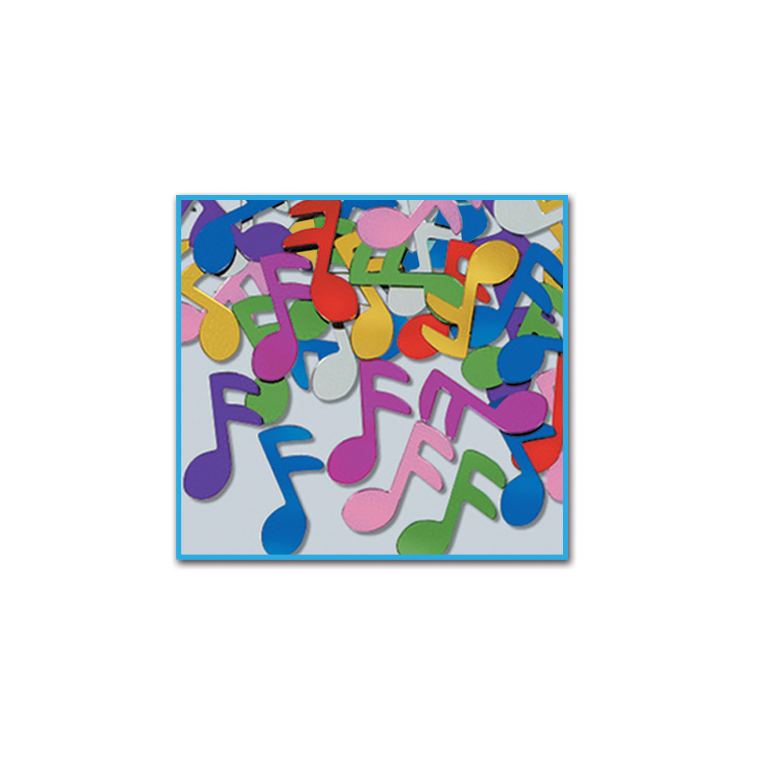 Table Confetti - Bright Music Notes