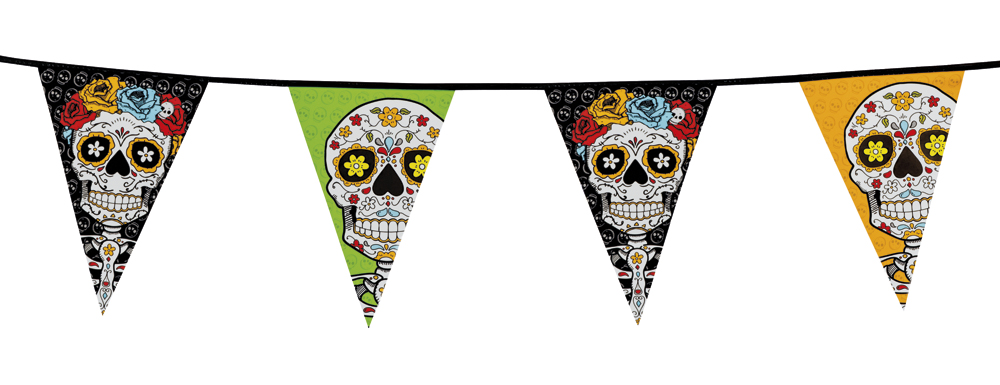 Day of the Dead PE Bunting