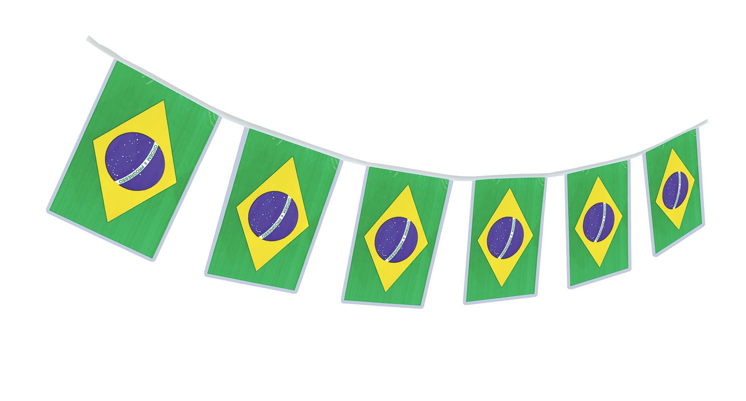 Flag Bunting - Brazil 7m
