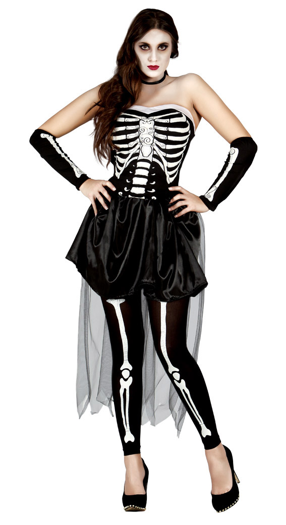 Female Skeleton Costume
