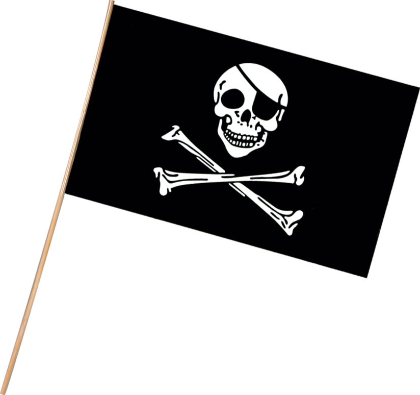 Hand Held Flags – Pirate Flags
