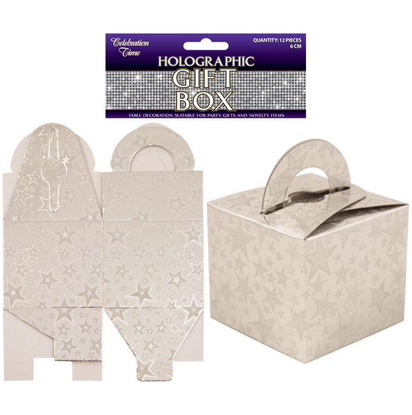 Silver Novelty Boxes - Unfilled