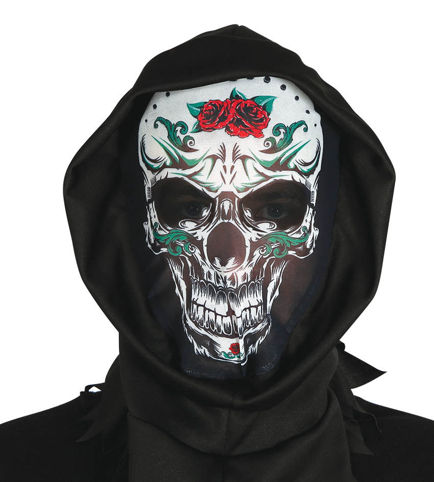 Skeleton Hood - Day of the Dead