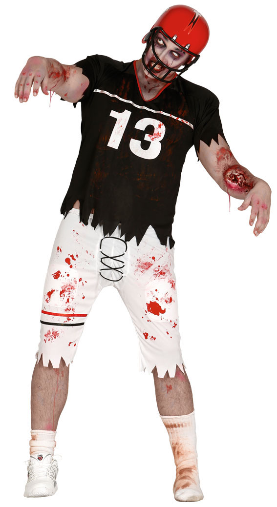 Zombie Rugby Player Costume