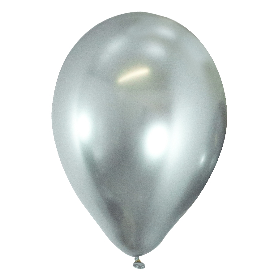 12" Metallic Chrome Mirror Balloons