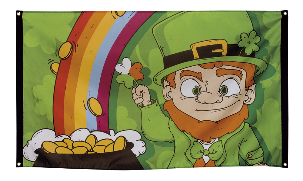 St Patrick's Day Flag Banner
